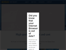 Tablet Screenshot of gibuncoshipagency.com